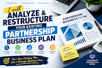 analyze and restructure your existing partnership business plan