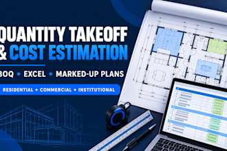 do construction quantity takeoff and cost estimation