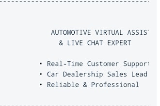 virtual assistant and live chat support agent