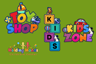 design education high school preschool chiildcare logo