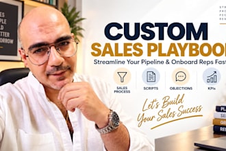 build a custom sales playbook for your business