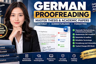 proofread academic master thesis manuscripts using native deutsch rules