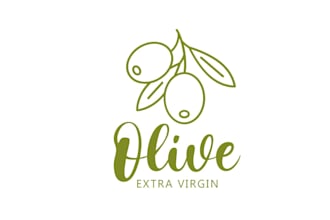 draw olive logo design