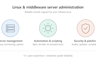 be your expert remote linux server admin