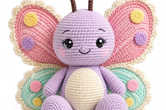 create custom crochet patterns for jewelry, bags, toys