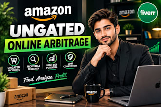 find auto ungated arbitrage fba fbm products with high ROI for new seller