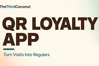 build a qr loyalty app and digital stamp card for your business