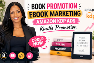 do book promotion ebook marketing amazon KDP ads kindle promotion