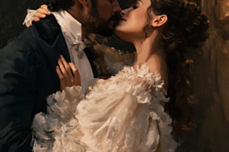 draw digital oil painting