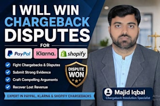 win chargeback disputes for klarna, paypal, stripe and shopify tiktok shop live