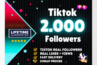 do real tiktok 2000 viral followers