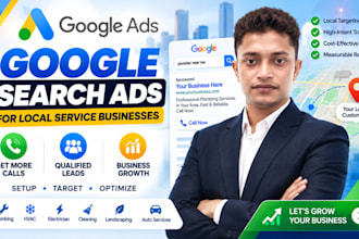 set up google search ads for local service businesses