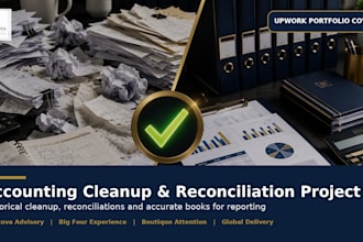setup, cleanup, fix and manage quickbooks online by a chartered accountant
