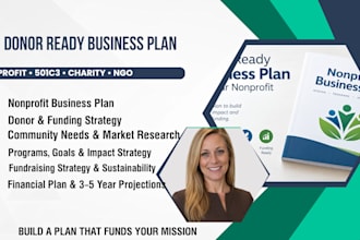 write a donor ready business plan for your nonprofit