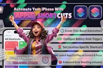 build iphone automations time battery location apps focus carplay error handing