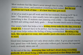 write professional essays and assignments in english