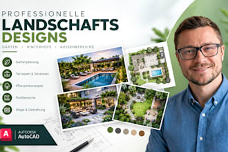 design your landscape, garden and backyard