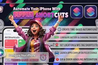 apple shortcuts iphone automation location battery focus carplay nfc apps siri