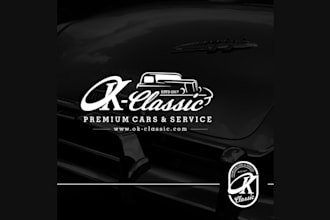 design modern automotive logo