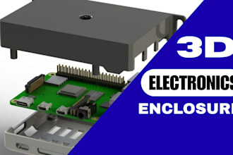 design consumer electronics and pcb enclosures for 3d printing and prototyping