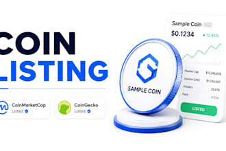do trust wallet update coinmarketcap listings, coingecko listing to top trending