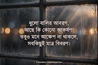 write sad broken heart bengali poem birhao kobita for you