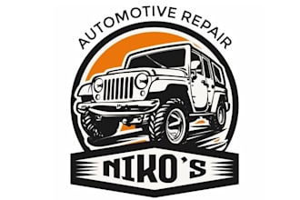 design high quality automotive repair logo