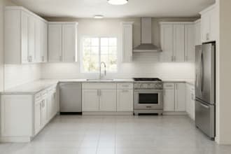 design custom kitchen and cabinet in mozaik, cnc file and shop drawings