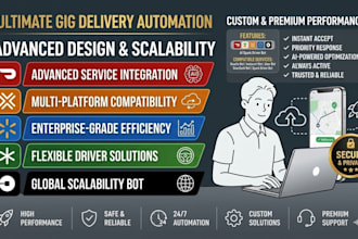 uber bot instacart bot spark driver bot roadie bot amazon flex bot doordash bot