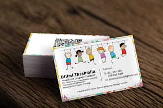 create elegant business cards