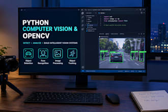 build custom python opencv and computer vision scripts