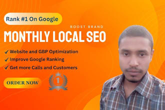 do monthly local SEO and gbp optimization for home service businesses