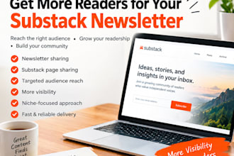 promote your substack newsletter to a targeted audience