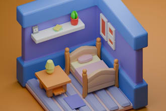 create 3d website for you