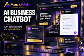 build a custom ai chatbot for your website and business faqs