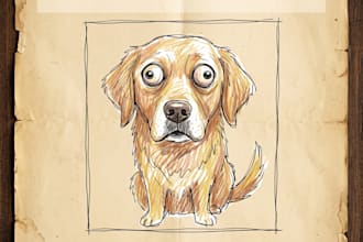 create a funny custom wanted poster of your pet or friend