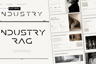 create custom master powerpoint template and presentation