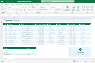 do accurate data entry and excel data entry