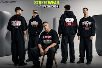 create custom t shirt, streetwear t shirt design and graphic design
