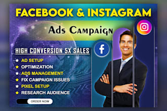 be your expert meta ads specialist for facebook and instagram ads