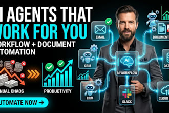 build ai agents for workflow and document automation