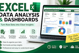 analyze and visualize your business data in microsoft excel