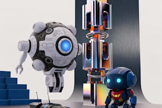 make sci fi 3d models for your games, film and other media