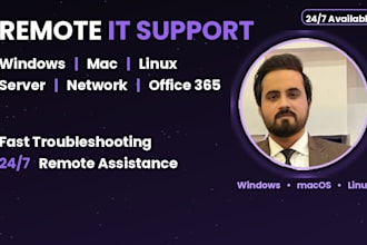 provide IT support, fix computers, and install apps remotely