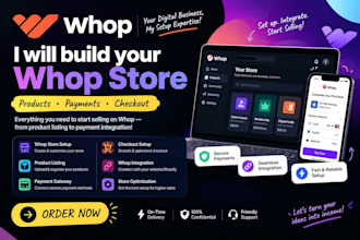 set up whop store, product listing, payment gateway whop checkout integration