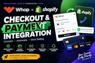 setup fix whop shopify checkout payment gateway whop integration product listing