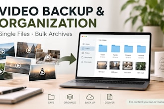 backup your own videos from youtube vimeo or social media