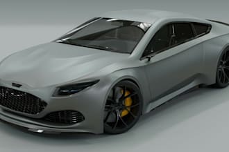 custom 3d racing game car, realistic lego toy car model, exterior car rendering