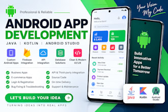 develop android apps and websites for your business