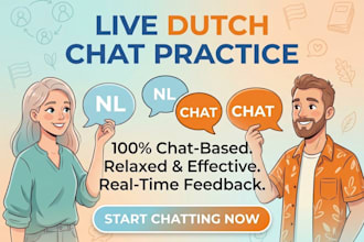 be your native dutch conversation partner and language coach